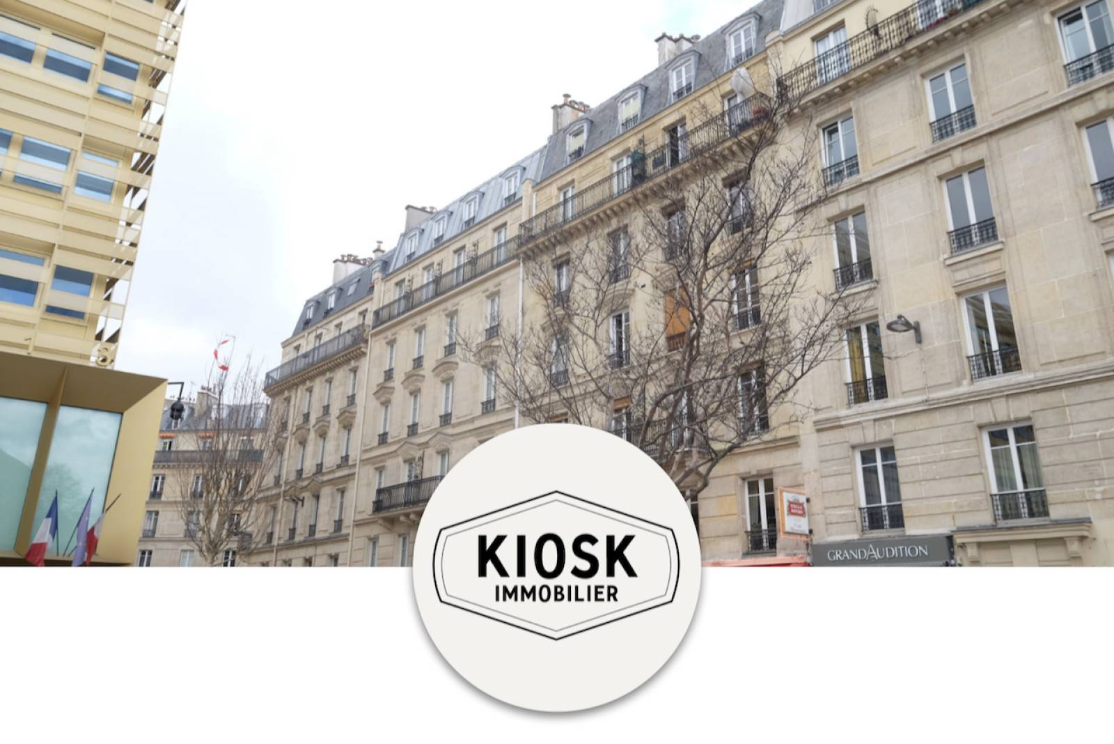 Vivre au 4 rue Coypel 75013 Paris par l'intermédiaire de l'agence Kiosk immobilier Paris rive gauche. Acheter, Vendre, Louer avec l'agence Kiosk immobilier