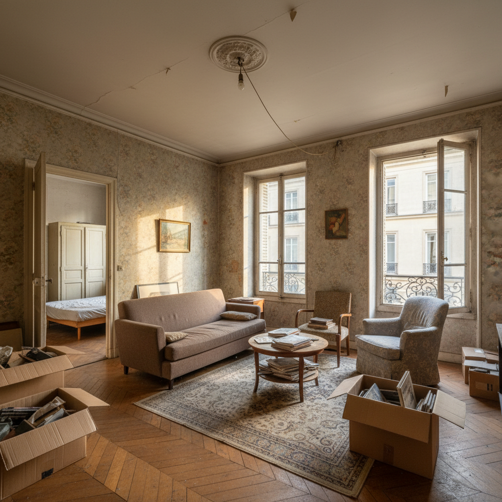 Comparer prix m2 pour appartement à rénover deux chambres au centre du quartier Monge Paris 5e