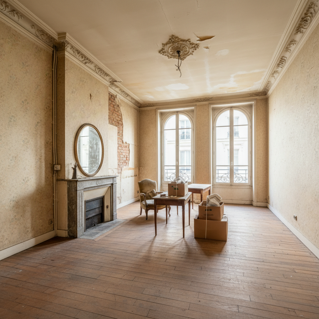 Opter pour un t3 atypique, à remettre dans son jus, parfait pour personnaliser votre espace à Butte aux Cailles Paris 75013