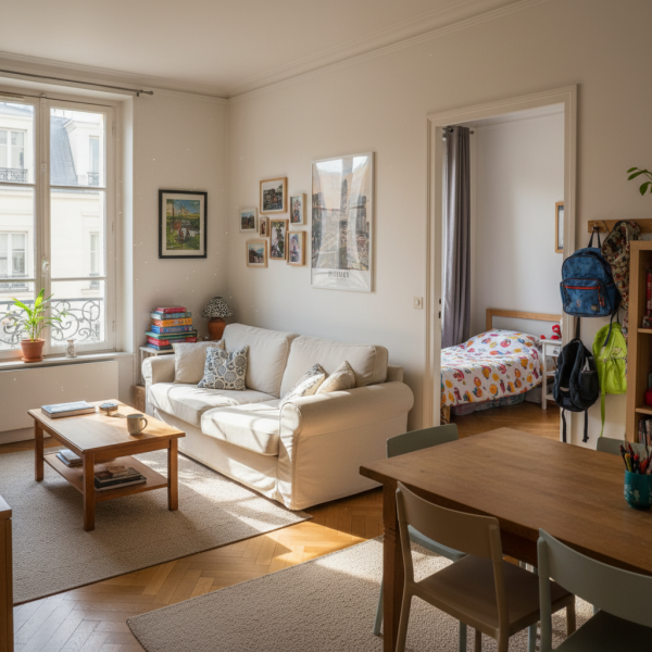 Acquérir un appartement familial lumineux deux chambres proche écoles et transports dans le quartier des Gobelins à Paris 13ème devient facile